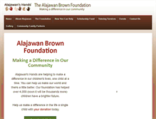 Tablet Screenshot of alajawanshands.com